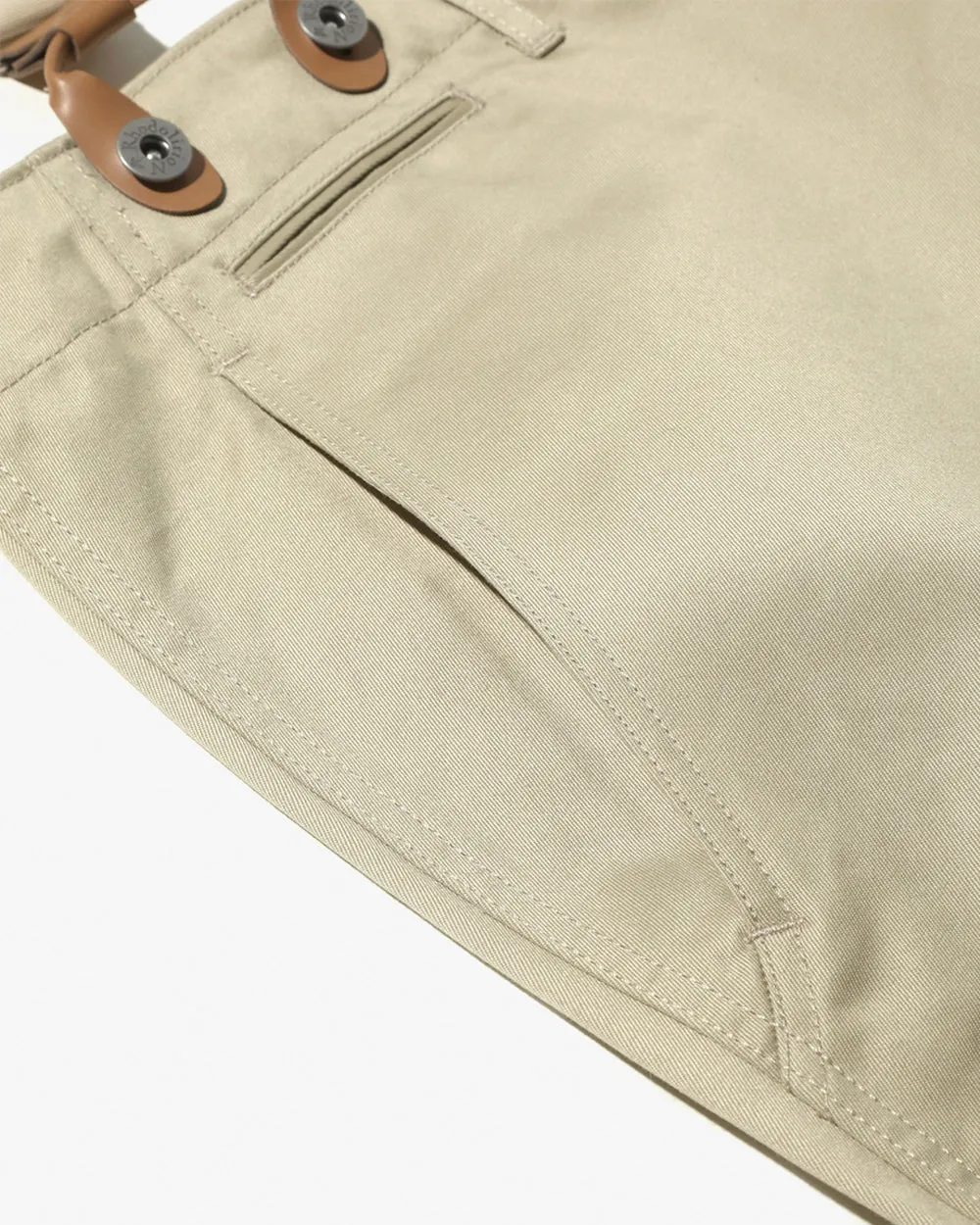 Suspender Pants - Chino Cloth - Khaki