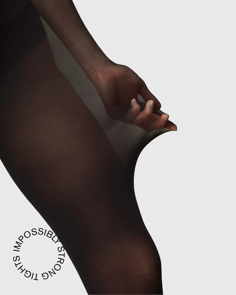 Swedish Stockings Lois Rip Resistant Tights in Black