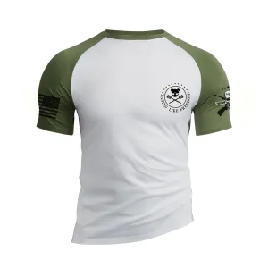 TASTES LIKE FREEDOM RAGLAN GRAPHIC TEE