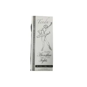 Tendu Adult Black Footless Tights