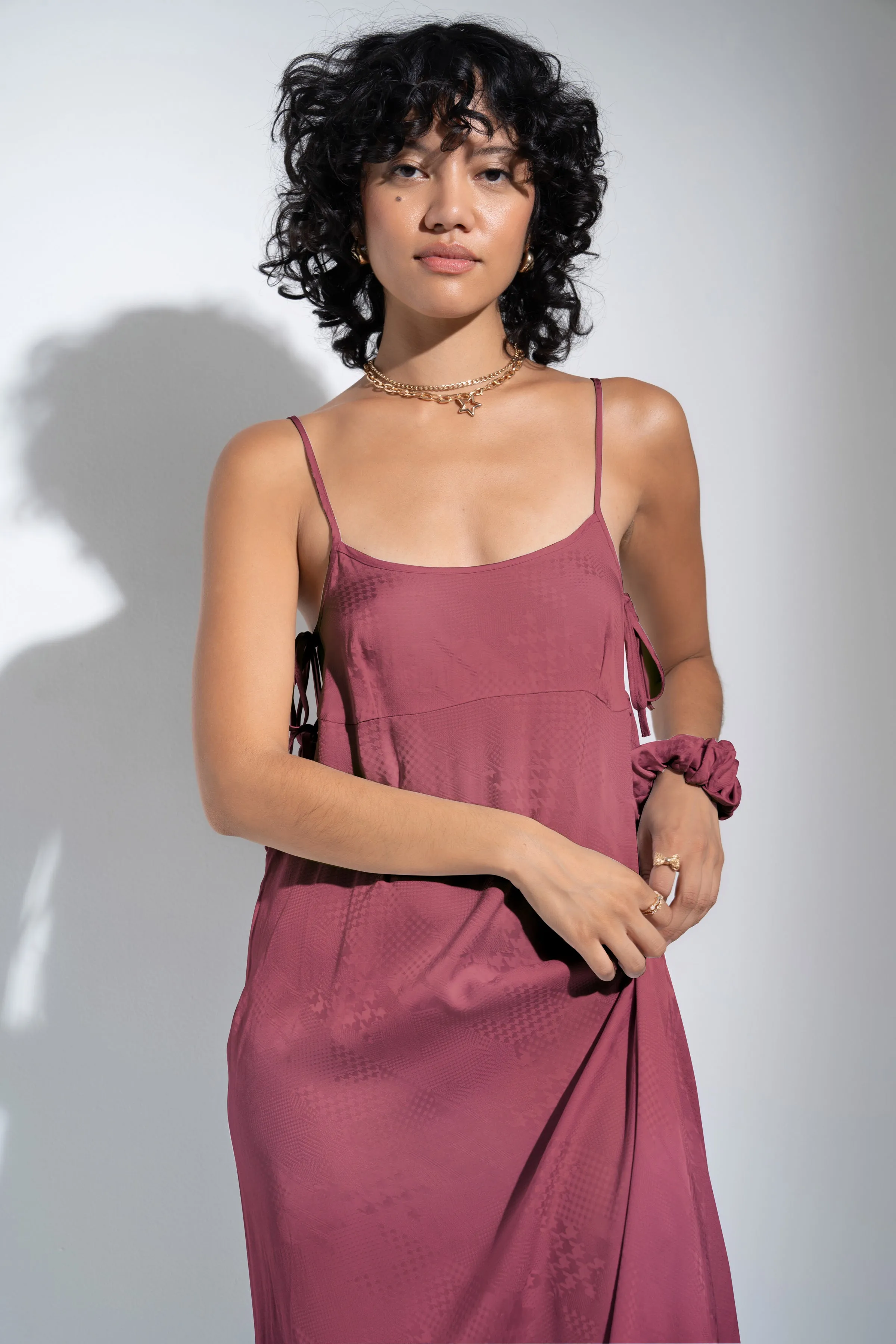 The Spaghetti Cami - Rose
