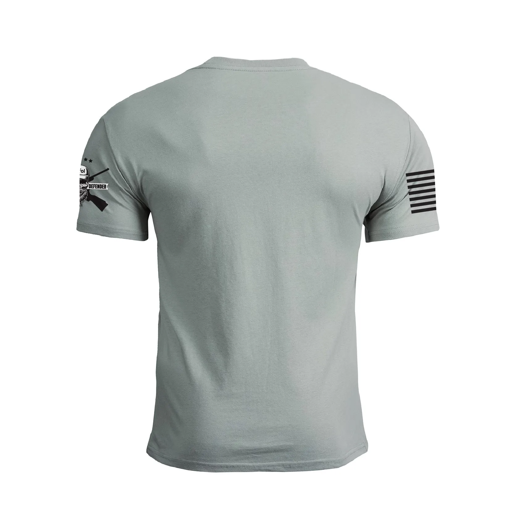 THIN BLUE LINE USA FLAG PATRIOTIC GRAPHIC TEE