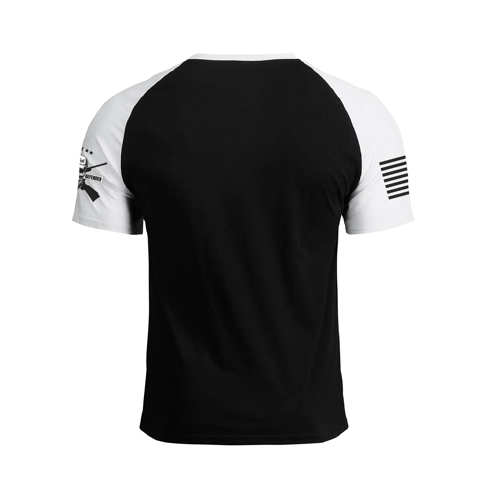 THINK WHILE IT'S STILL LEGAL RAGLAN GRAPHIC TEE