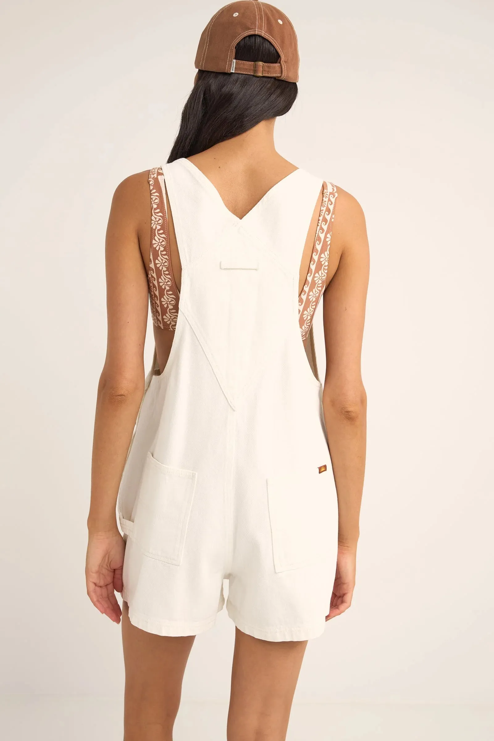 Tides Short Overall - White