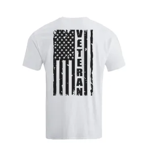 VETERAN USA FLAG GRAPHIC TEE