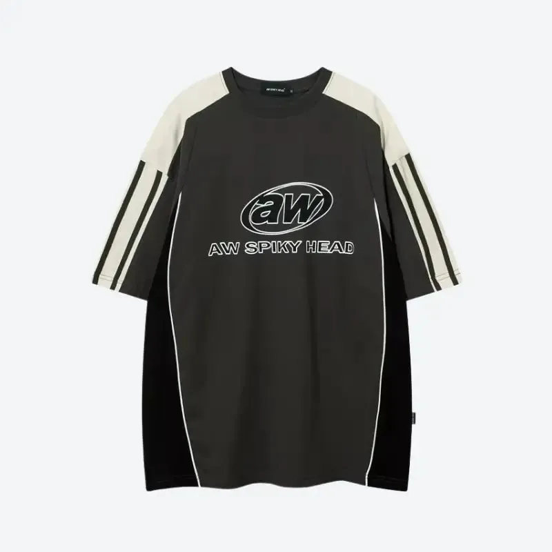 Vintage Spiky Head Tee for Modern Streetwear Style