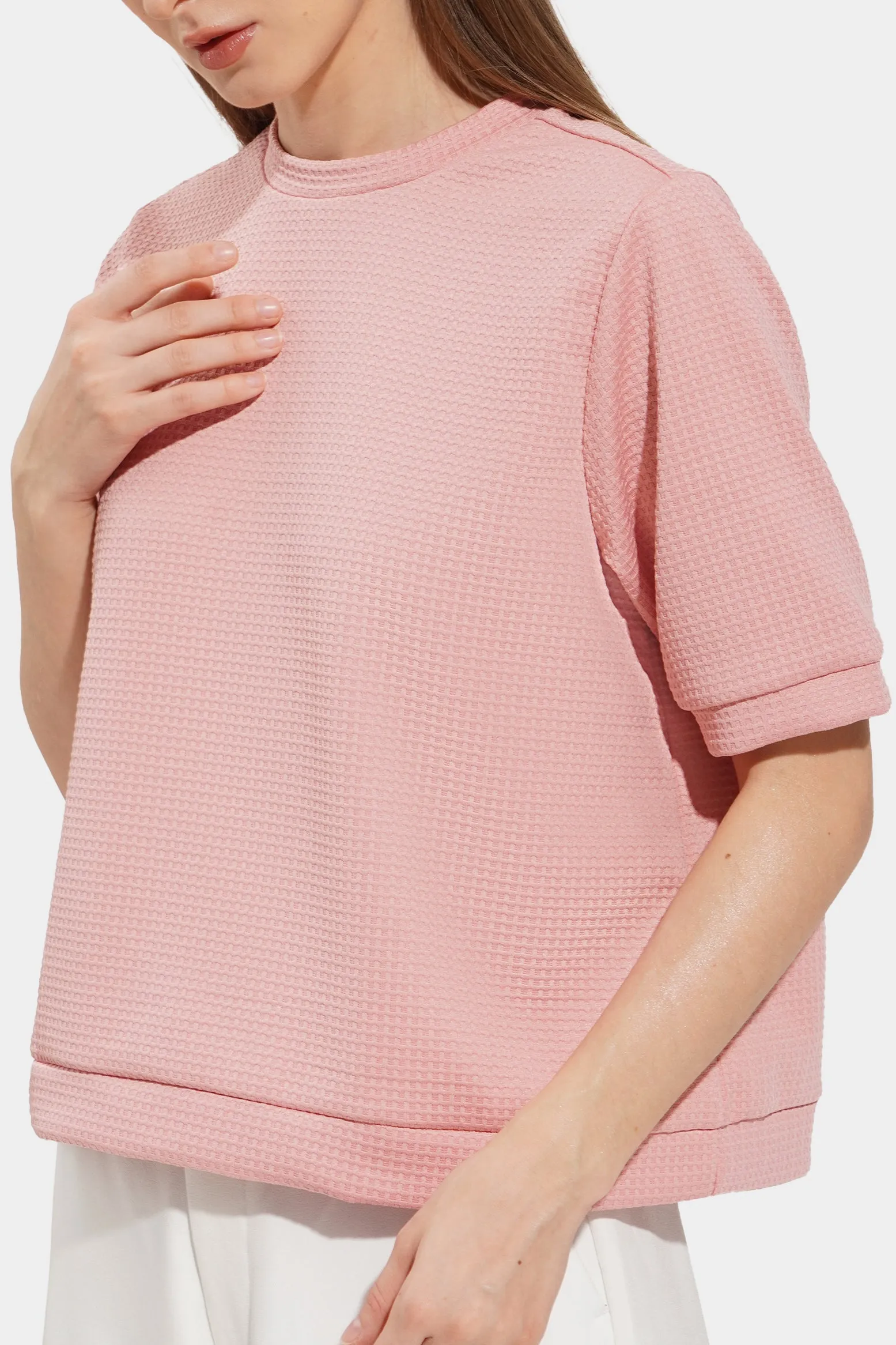 Waffle Knit Tee