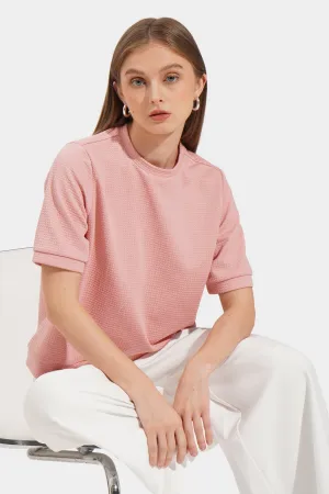 Waffle Knit Tee