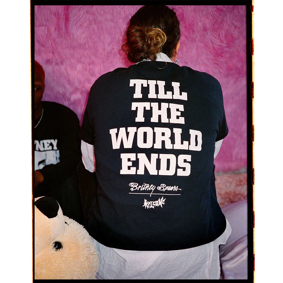 Welcome - Britney Spears Til The World Ends Tee Black