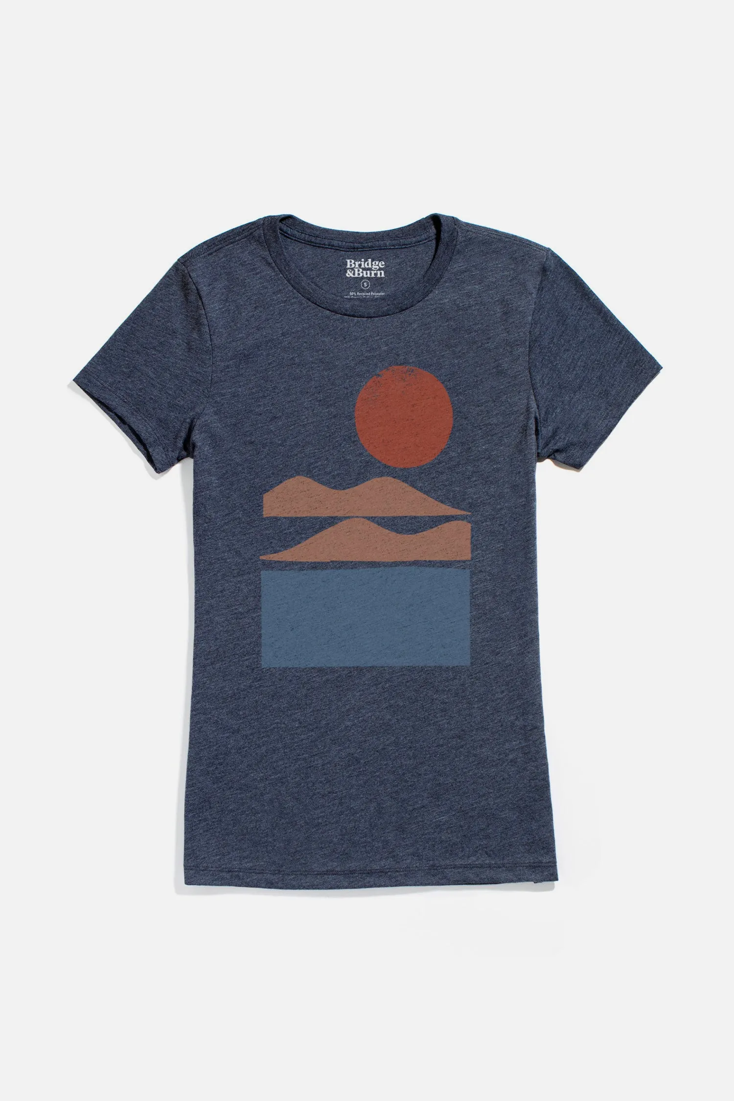 Women's Alpenglow Tee / Navy