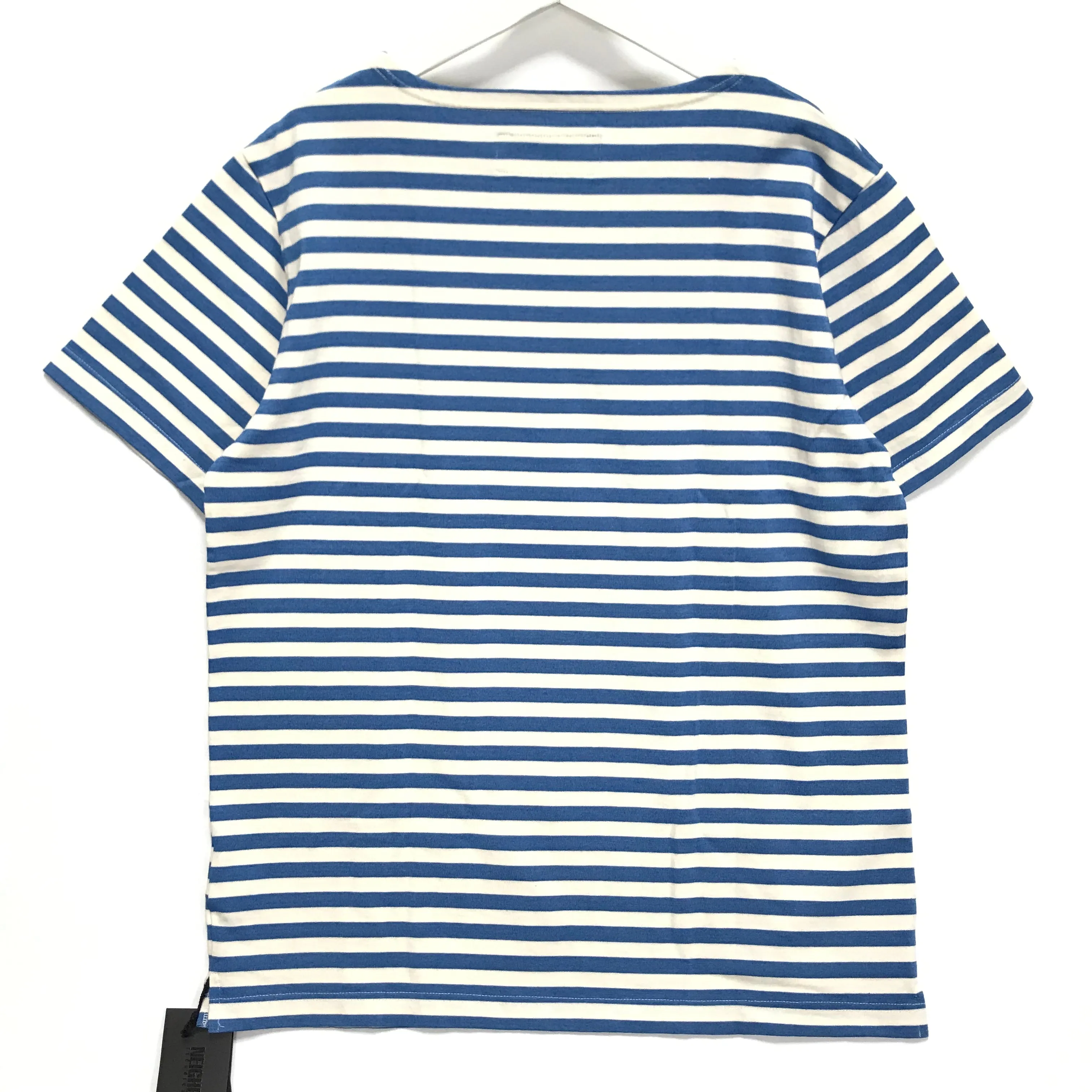 [XL] Neighborhood 17SS Pablo Striped S/S Shirt Blue
