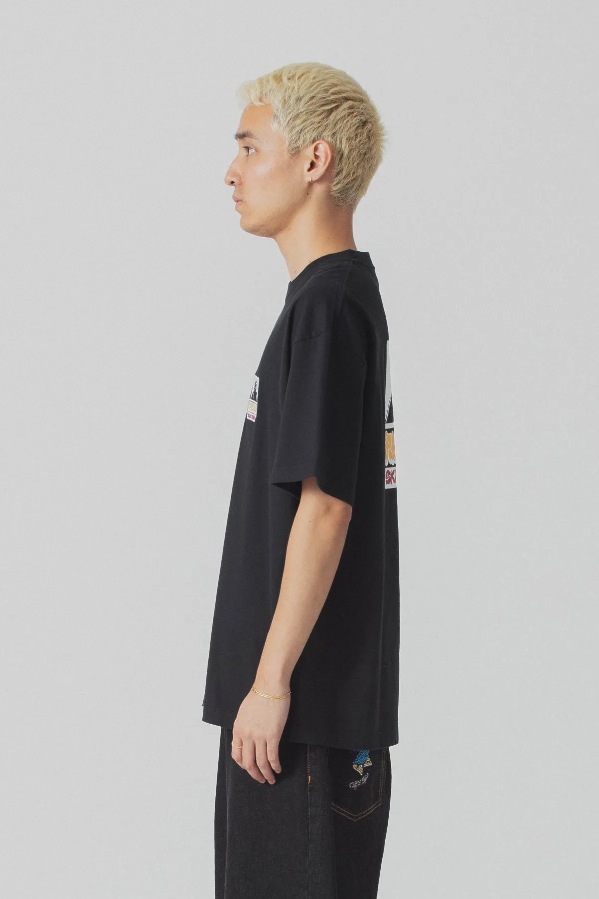 XLARGE x CSC OG TEE - BLACK