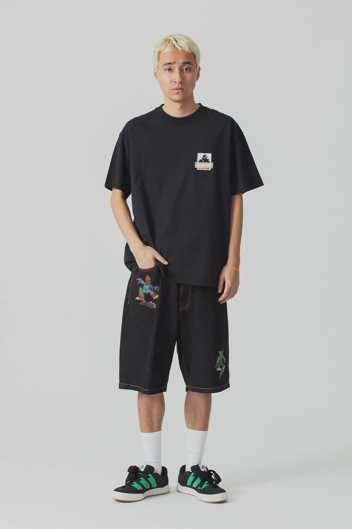 XLARGE x CSC OG TEE - BLACK