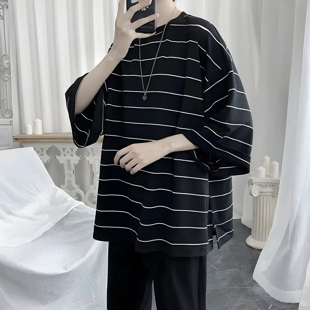 Y2K Basic Striped Tee