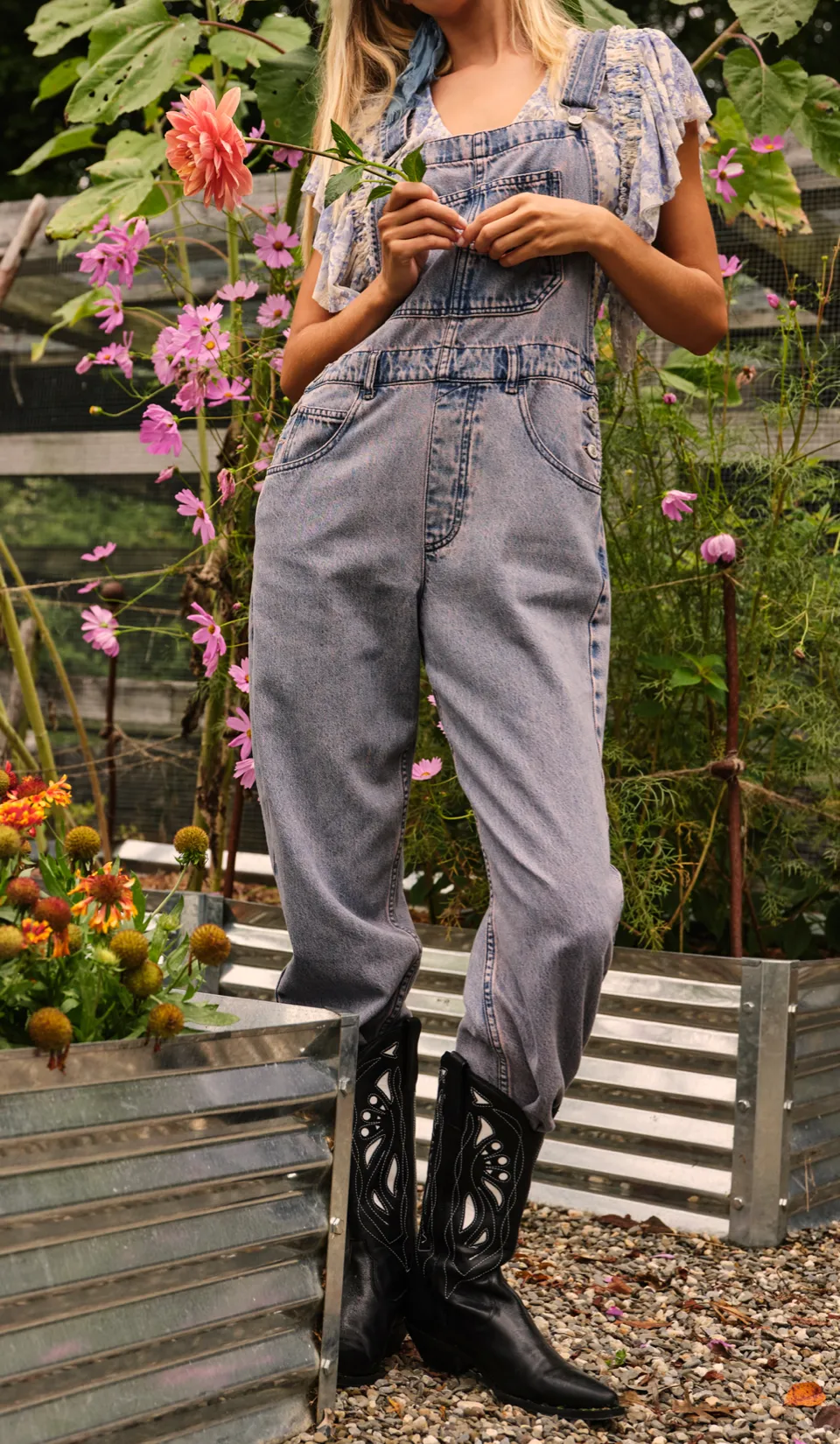 Ziggy Denim Overall Pink Dreams